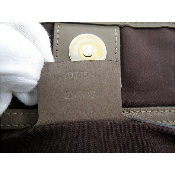 Gucci Brown Monogram Tote - Picture 13 of 14